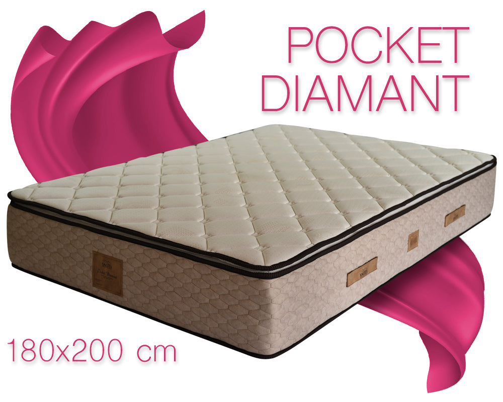 SALTEA POCKET DIAMANT 180x200